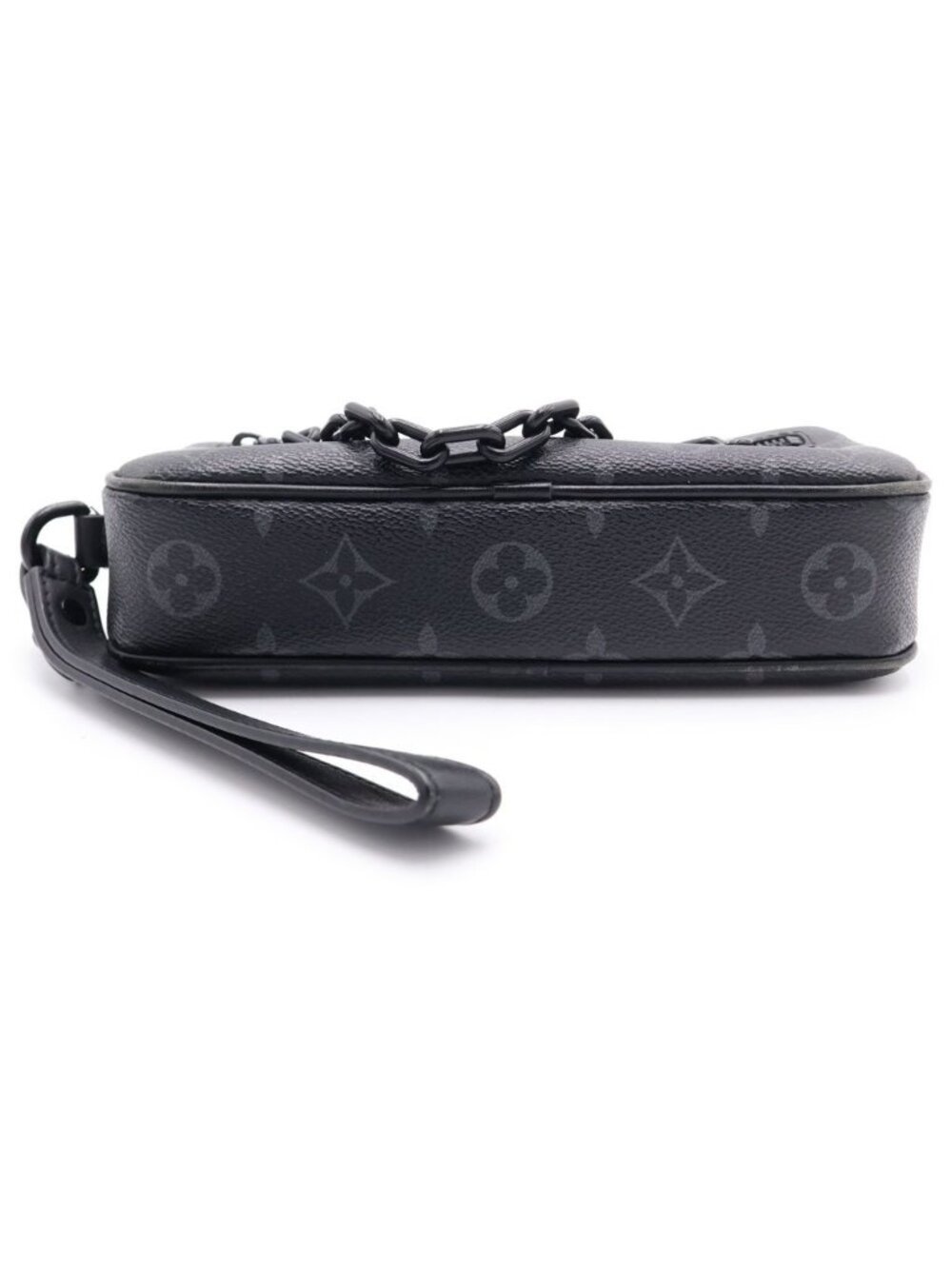 Louis Vuitton Pochette Volga Monogram Eclipse Clutch Black - Picture 4 of 7